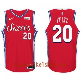 NBA Philadelphia 76ers Trikot Markelle Fultz 20 Nike 2017-18 Rot Swingman - Herren